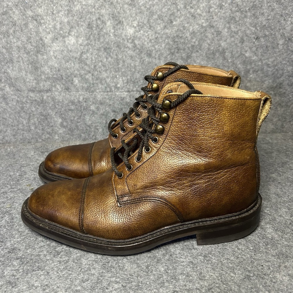 Bowen By Alfred Sargent Mens 6 Uk - 7 Us Brown Leather Cambridge Boots